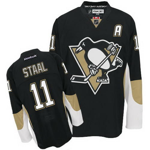 Best sale Pittsburgh Penguins 11 Jordan Staal Black NHL Hockey Jersey
